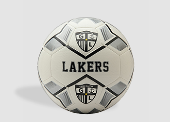 Customized Match Ball with Lakers logo